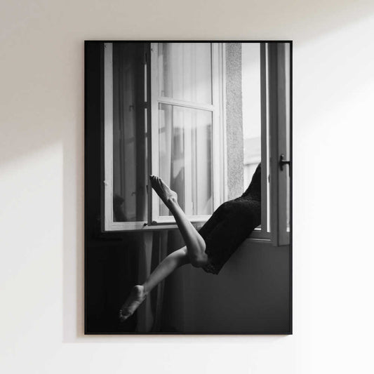 Graceful Legs Open Window
