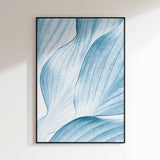 Soft Blue Leaves