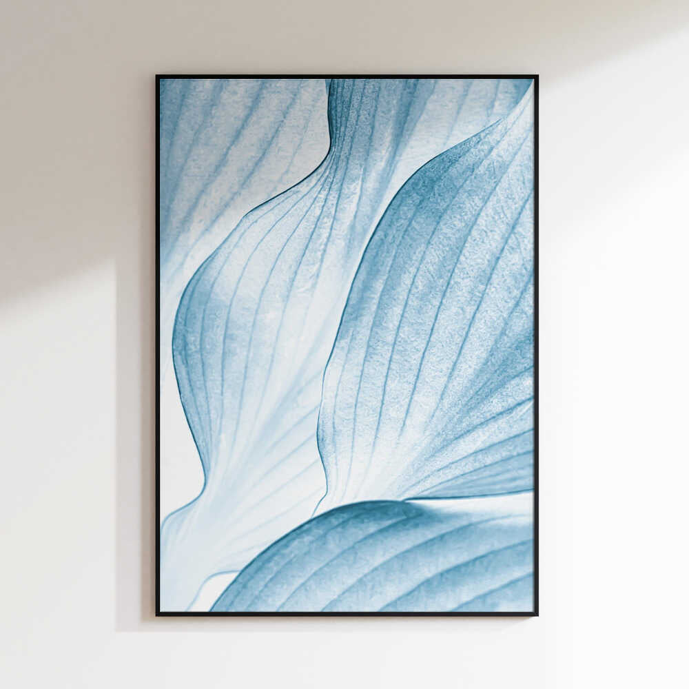 Soft Blue Leaves