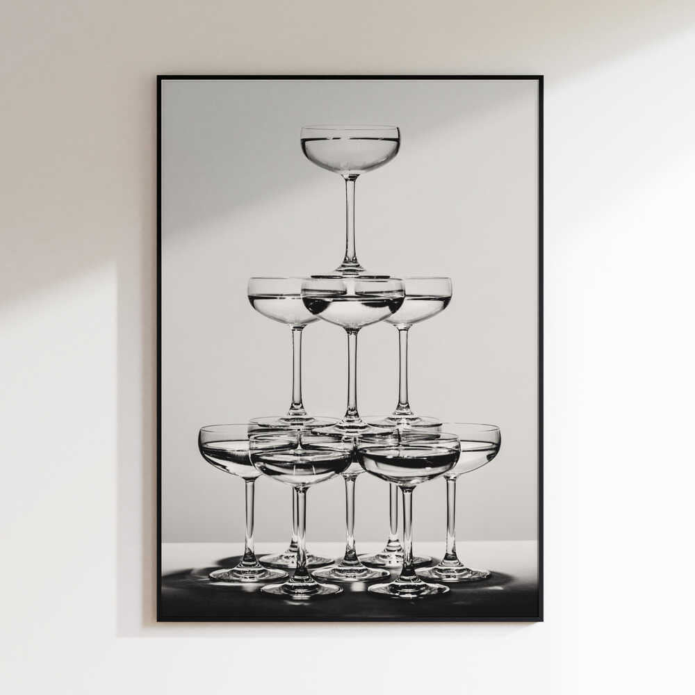 Elegant Glass Pyramid
