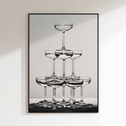 Elegant Glass Pyramid