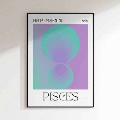 Pisces Zodiac Gradient