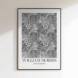 Marigold Monochrome - William Morris Art