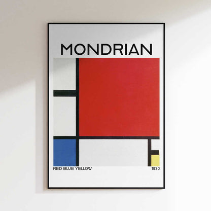Composition with Red, Blue, and Yellow 1930