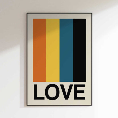 Colorful Love Message