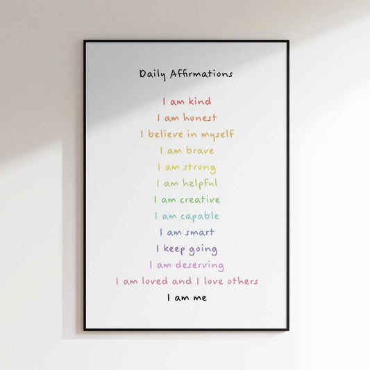 Daily Rainbow Affirmations