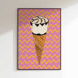 Pop Art Ice Cream Cone