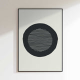 Abstract Line Circle