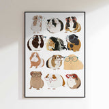 Guinea Pigs in Glasses
