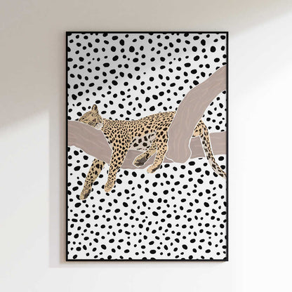 Resting Leopard Spots