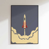 Retro Rocket Launch