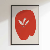 Red Minimalist Apple