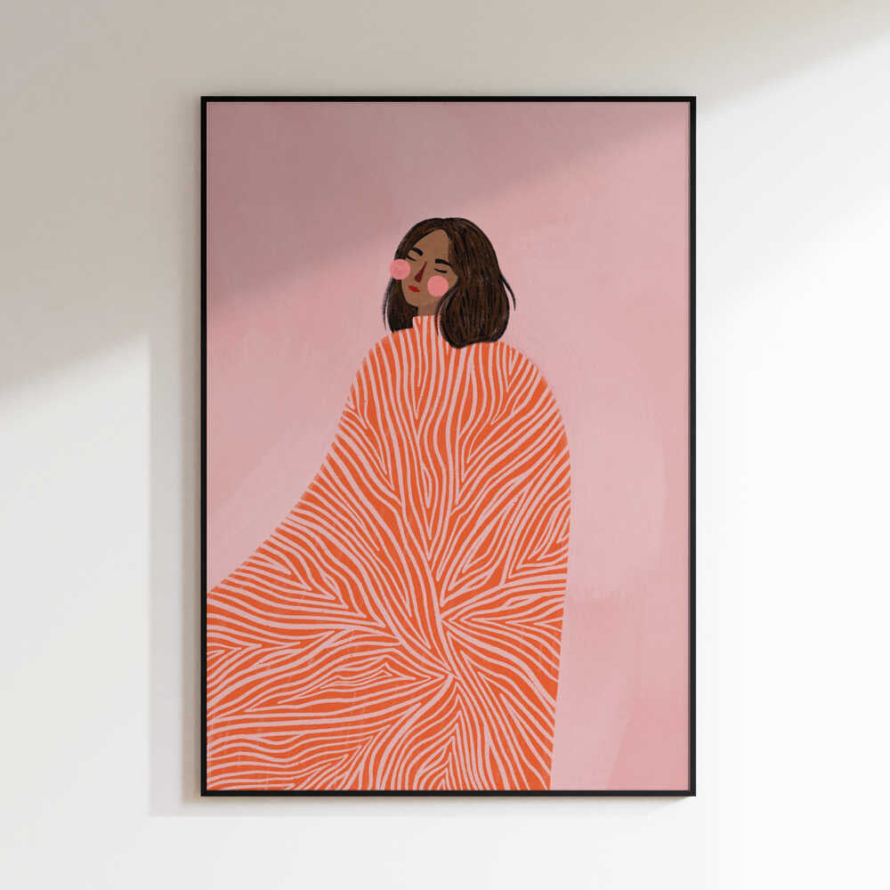 Dreamy Pink Portrait