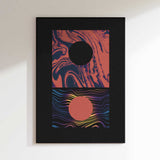 Vibrant Geometric Duo