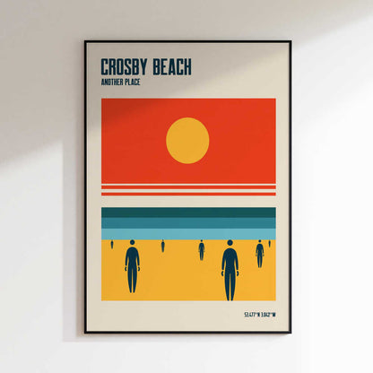 Crosby Beach Sun and Figures