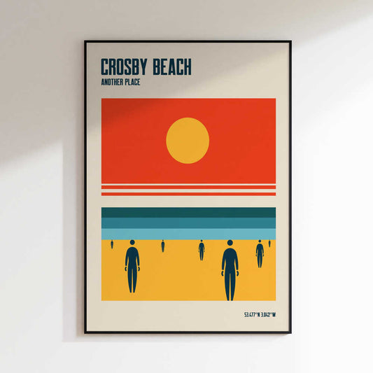 Crosby Beach Sun and Figures