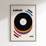 Abstract Music Vinyl