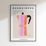 Colorful Moka Pot Espresso