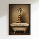 Whimsical Giraffe Bath
