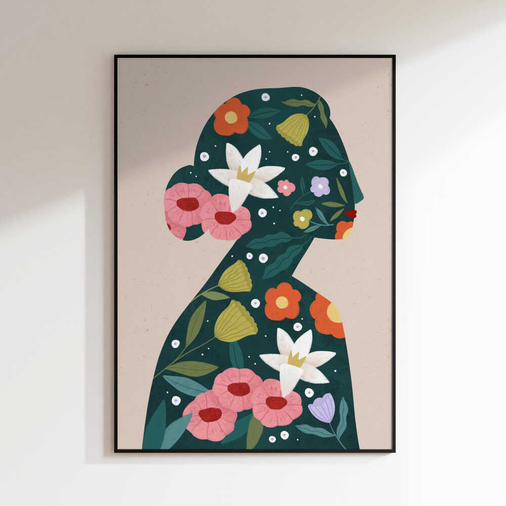 Woman in Bloom