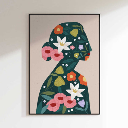 Woman in Bloom