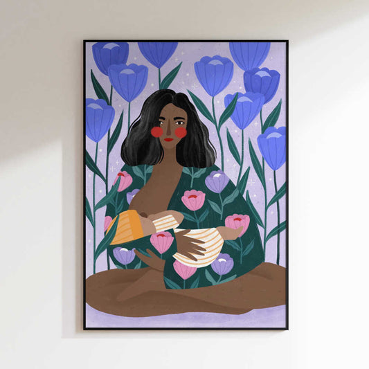 Mother's Floral Embrace