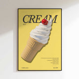 Cherry Ice Cream Cone