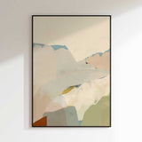 Serene Mountain Abstract