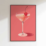 Chic Pink Cocktail