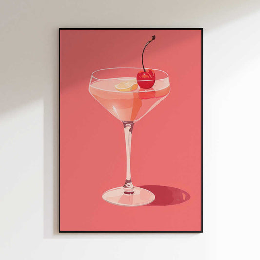 Chic Pink Cocktail