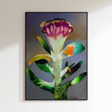 Vibrant Abstract Flower