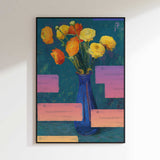 Vibrant Ranunculus Painting
