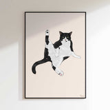 Silly Cat Leg Up