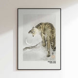 Roaring Tiger Art Poster