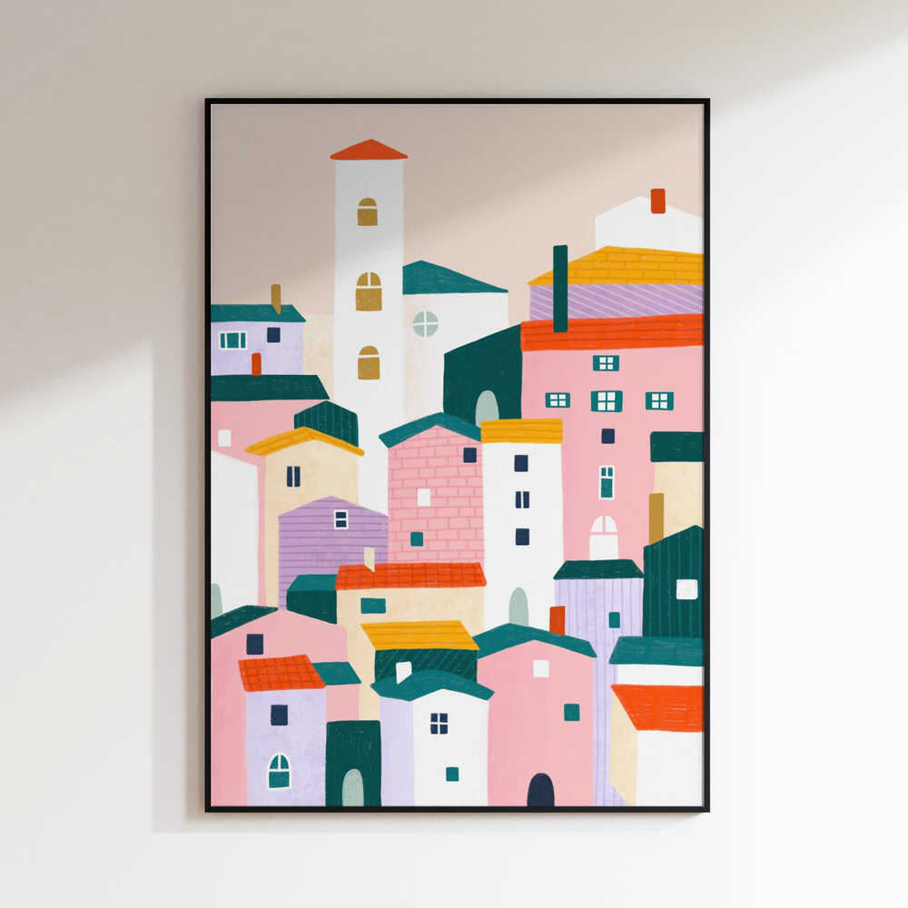 Charming Colorful Houses