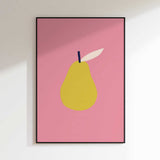 Pink Yellow Pear