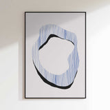 Abstract Blue Form