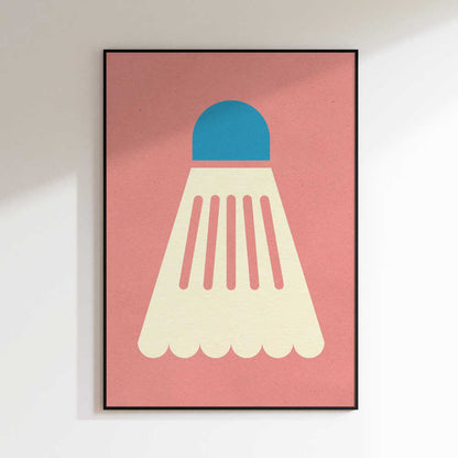 Badminton White Blue