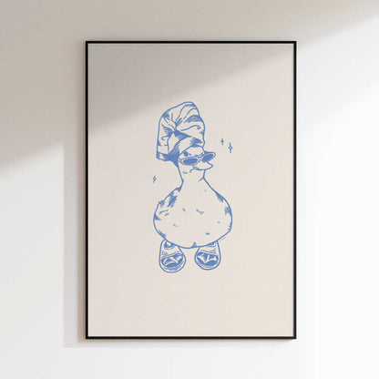 Cool Duck In Shades