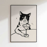 Espresso Martini Cat