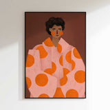 Polka Dot Fashion Portrait