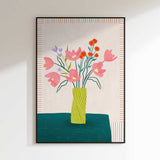 Vibrant Floral Still Life
