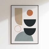 Earth Tone Geometric Shapes