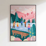 Winter Skating Friends