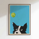 Border Collie Tennis Ball