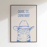 Cat In Cowboy Hat