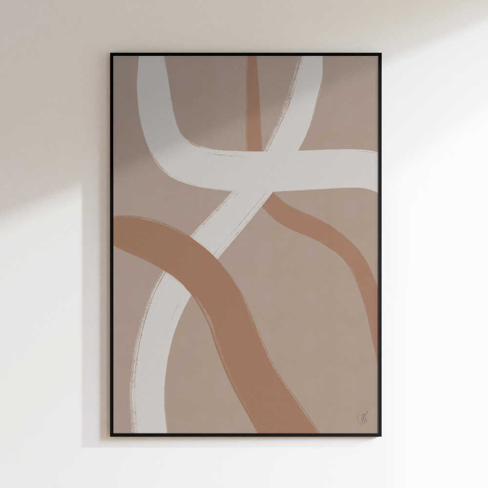 Warm Abstract Lines