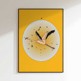 Golden Sun Flamingo