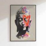 Graffiti Buddha Head