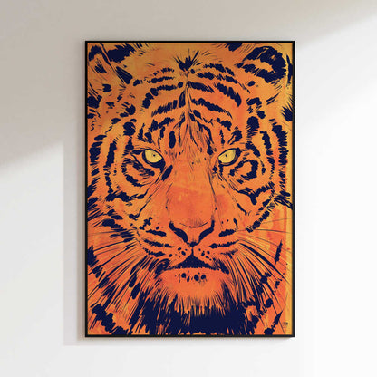 Intense Tiger Gaze